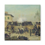 The Battle of Villejuif, Siege of Paris, 1870 Refrigerator Magnets