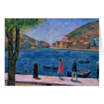 The Bay of Balaklava, 1927 Greeting Card