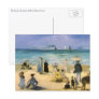 The Beach at Boulogne by Edouard Manet Post Cards