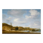 salomon, van, ruisdael, ruysdael, 17th, church,