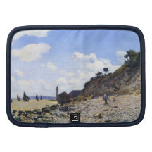 The Beach at Honfleur, 1865 Claude Monet Folio Planner
