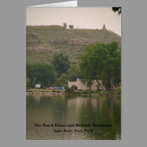 The Beach House and McBride Monument cards
