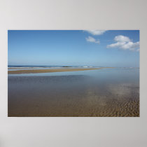 The Beach in Egmond aan Zee, Netherlands Poster
