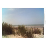 the beach in Ostende Belgium Cards