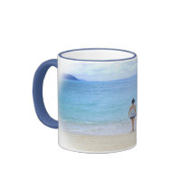 The Beach- mug by Akichan The Beach- mug