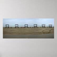 The Beach:  Port Aransas Texas Print