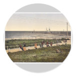 The beach, Warnemunde, Rostock, Mecklenburg-Schwer Stickers