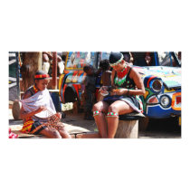The Bead Workers Customized Photo Card