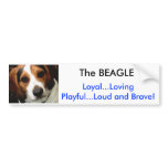 The BEAGLE bumper stickers