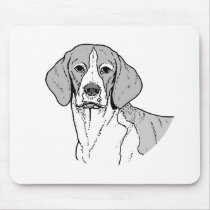 THE BEAGLE MOUSE PADS