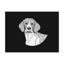 THE BEAGLE POST CARD