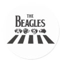 THE BEAGLES STICKER by naianamss THE BEAGLES STICKER