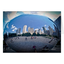 "The Bean" - Millennium Park Chicago, Il. Cards