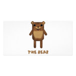The Bear from "The Bear, The Cloud, And God" Customized Photo Card