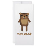 The Bear from "The Bear, The Cloud, And God" Custom Rack Cards