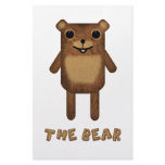 The Bear from "The Bear, The Cloud, And God" Stationery Design