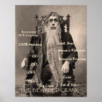 The Bearded Crank Poster