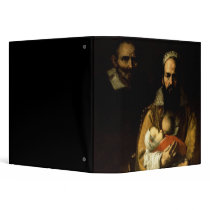 The Bearded Woman Breastfeeding, 1631 Vinyl Binder