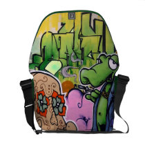 The beast and the crocodile - courier bags