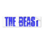 the beast bumper stickers