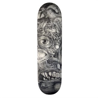 The Beast of Babylon Skateboard Deck