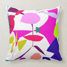 The Beat Is All Around the Festival Throw Pillows