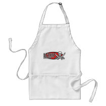 The Beatings Will Continue Until Morale Improves Aprons