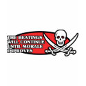 The Beatings Will Continue Until Morale Improves t-shirts