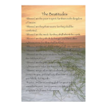The Beatitudes Poster (vertical) posters