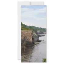 The beautiful coast of Newport Rhode Island Rack Card Template