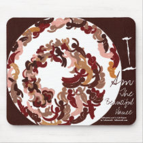 The Beautiful Dance-Positive Uplifting Peace Art mousepads