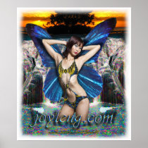 The Beautiful Joy Leng of Singapore Print