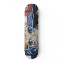 The beautiful one with the blue eyes - skate board