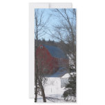 THE BEAUTIFUL RED BARN RACK CARD TEMPLATE