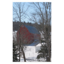 THE BEAUTIFUL RED BARN PERSONALIZED STATIONERY
