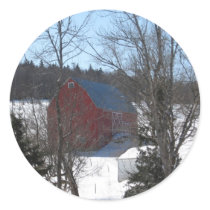 THE BEAUTIFUL RED BARN stickers