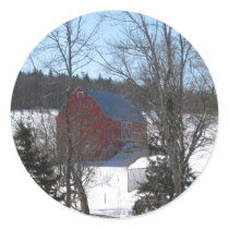 THE BEAUTIFUL RED BARN stickers
