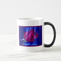The beauty of a rose coffee mug