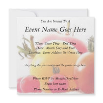 The Beauty Of Heirloom Tomatoes Personalized Announcements