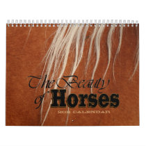 The Beauty of Horses 2011 Flip Wall Calendar