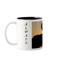 the beauty of love, FOREVER, ALWAYS mugs by MamaTaz the beauty of love, FOREVER, ALWAYS mugs
