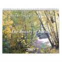 The Beauty of Nature 2009 calendars