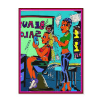 The Beauty Salon postcards by Chocolate_honeybee The Beauty Salon postcards
