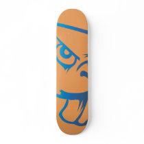 the Beaver Orange Background Skate Board Decks