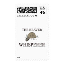 The Beaver Whisperer Postage Stamps