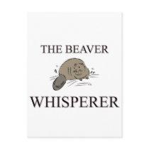 The Beaver Whisperer Postcard