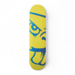 the Beaver Yellow Background Skateboards