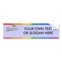 THE BEAVERS BUMPER STICKER