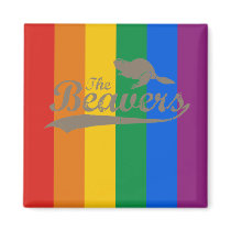 THE BEAVERS FRIDGE MAGNET