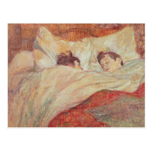 The Bed, c.1892-95 Post Card